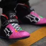 2017 Sergio Perez Race Alpinestars F1 Boots - Rustle Racewears