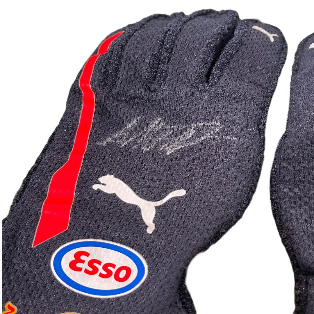 2020 Max Verstappen F1 Race Gloves - Rustle Racewears