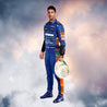2021 Daniel Ricciardo Replica Race Suit F1 McLaren - Rustle Racewears