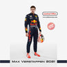 Max Verstappen Race Suit 2021 F1 Replica Redbull Honda F1 - Rustle Racewears