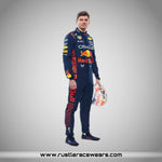 2023 Max Verstappen Replica F1 Race Boots - Rustle Racewears