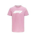 Formula 1 Tech Collection F1 Miami GP Kids Pastel T-Shirt- Pink/Baby Blue - Rustle Racewears