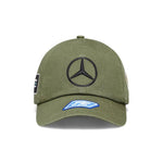 Mercedes Benz F1 Special Edition George Russell 2023 Vintage Baseball Hat-Green - Rustle Racewears