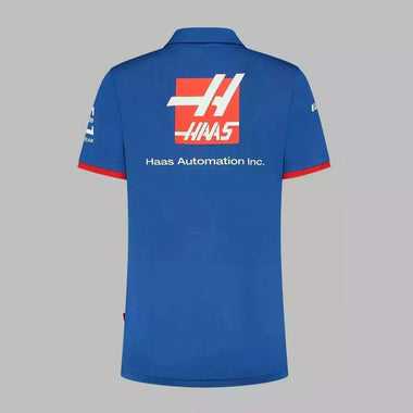 Haas Racing F1 2022 Women's Team Fitted Polo Shirt - Rustle Racewears