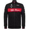 Alfa Romeo Racing F1 2023 Men's Team Full Zip Sweat Jacket - Black - Rustle Racewears