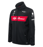 Alfa Romeo Racing F1 2023 Men's Team Softshell Jacket - Black - Rustle Racewears
