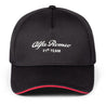 Alfa Romeo Racing F1 2023 Team Black Basball Hat - Adult/Kids - Rustle Racewears