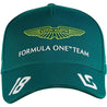 Aston Martin Cognizant F1 2023 Kids Lance Stroll Team Hat- Youth Green - Rustle Racewears