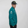 Aston Martin Cognizant F1 2023 Men's Team Hybrid Jacket- Green - Rustle Racewears