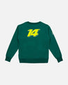 Aston Martin Cognizant F1 Kimoa Fernando Alonso Men's Lifestyle Sweater - Green - Rustle Racewears
