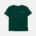 Aston Martin Cognizant F1 Kimoa Fernando Alonso Men's Lifestyle T-Shirt - Green - Rustle Racewears
