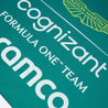 Aston Martin Cognizant F1 Team Golf Umbrella- Green - Rustle Racewears
