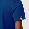 Ayrton Senna Men's Fanwear Flag T-Shirt - Navy - Rustle Racewears