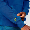 Ayrton Senna Men's Fanwear Logo Hoody- Navy - Rustle Racewears