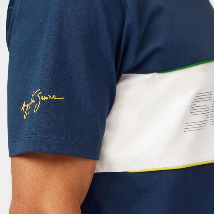 Ayrton Senna Race T-Shirt - Rustle Racewears