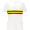 Ayrton Senna Women's Helmet Striped T-Shirt - Rustle Racewears