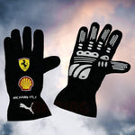 Charles Leclerc 2022 Replica Racing Gloves - Rustle Racewears