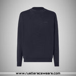 Cotton and silk sweater with Ferrari logo - Rustle Racewears