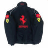 F1 Vintage Scuderia Ferrari Jacket Black - Rustle Racewears