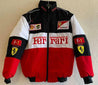 F1 Vintage Scuderia Ferrari Jacket White™ - Rustle Racewears