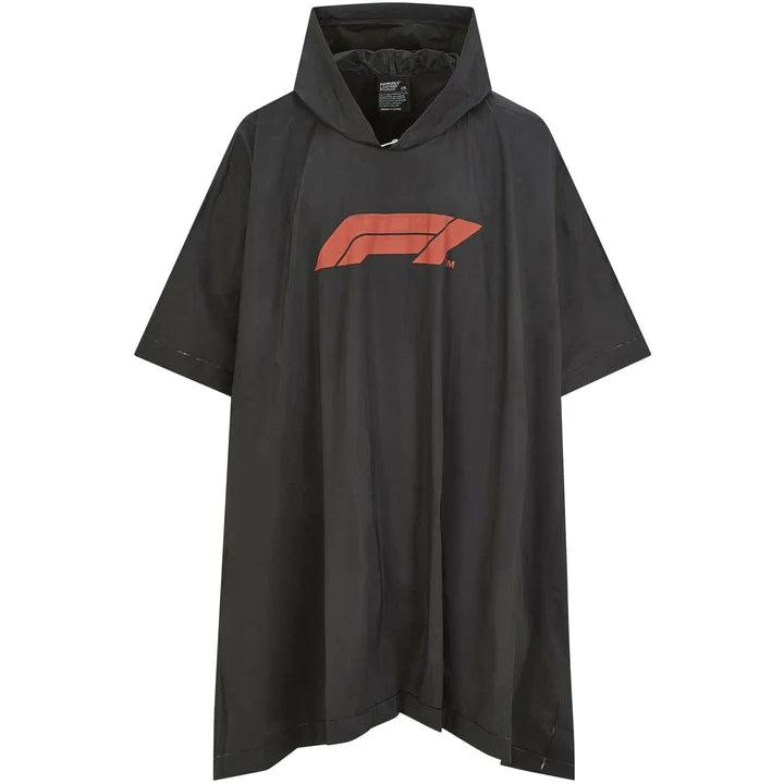 Formula 1 Tech Collection F1 Logo Poncho Black - Rustle Racewears