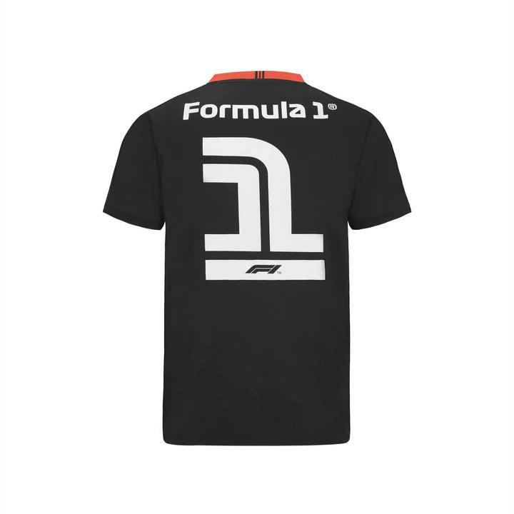 Formula 1 Tech Collection F1 Men's Soccer T-Shirt - Black - Rustle Racewears