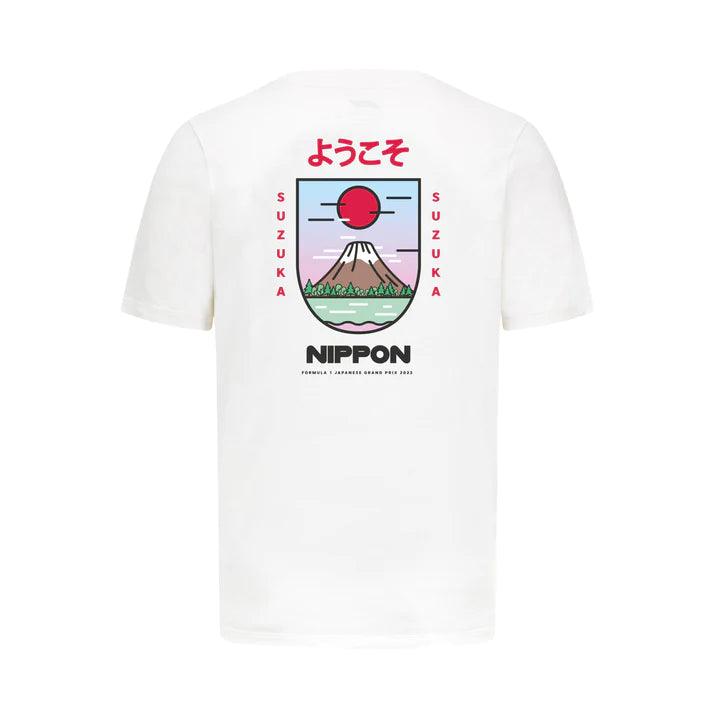 Formula 1 Tech Limited Edition Japan GP T-Shirt - White - Rustle Racewears