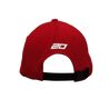 Haas Racing F1 2023 Kevin Magnussen Team Baseball Hat - Red - Rustle Racewears