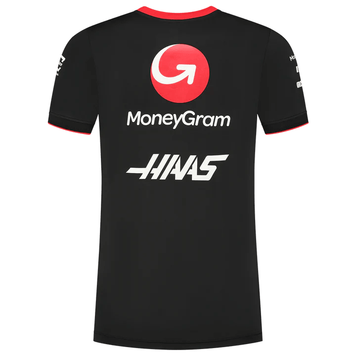 Haas Racing F1 2023 Team Fitted T-Shirt - Black - Rustle Racewears
