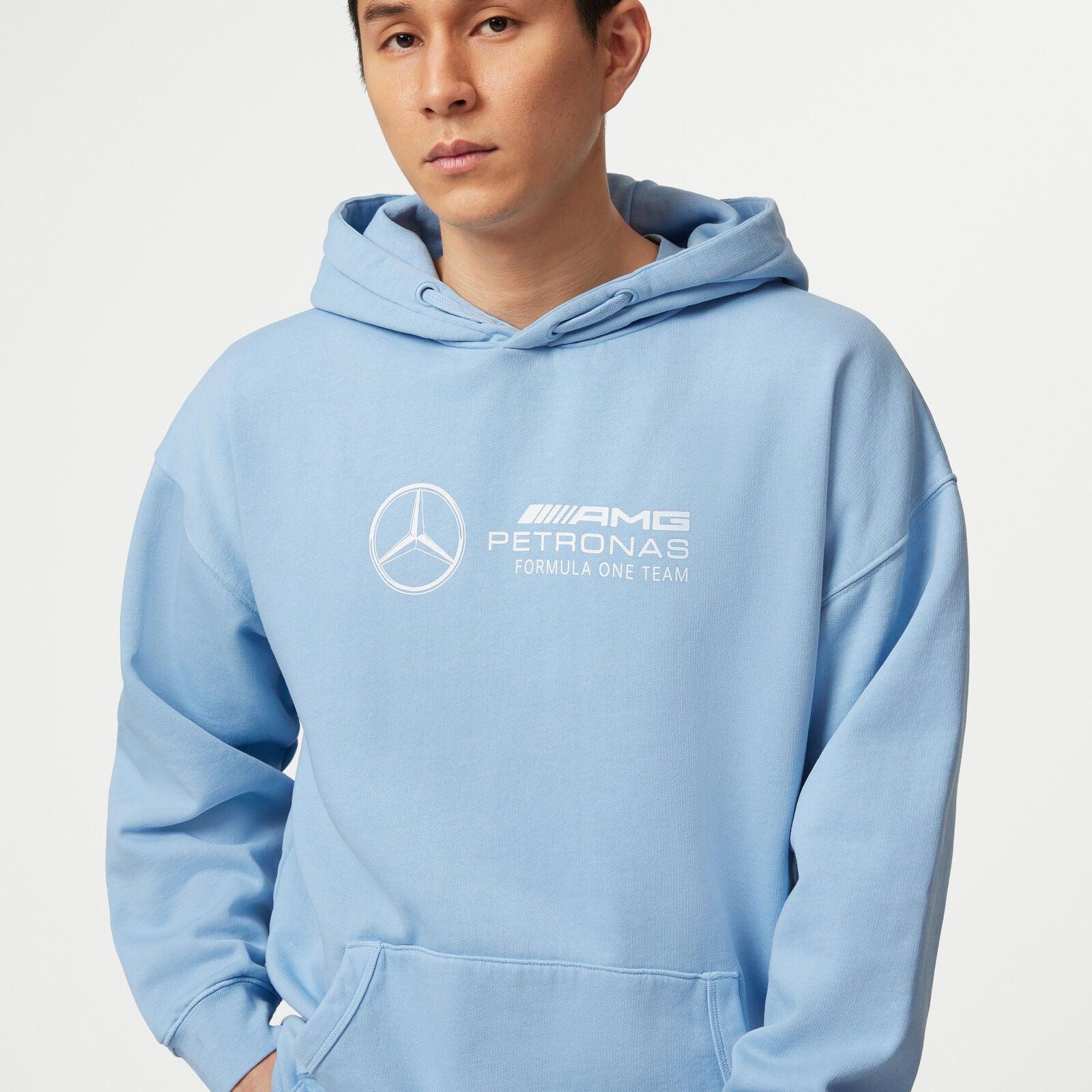 Mercedes-AMG F1 Retro Hoodie - Rustle Racewears