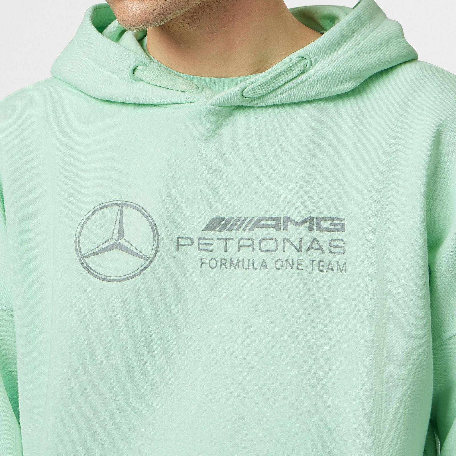 Mercedes-AMG F1 Retro Hoodie - Rustle Racewears
