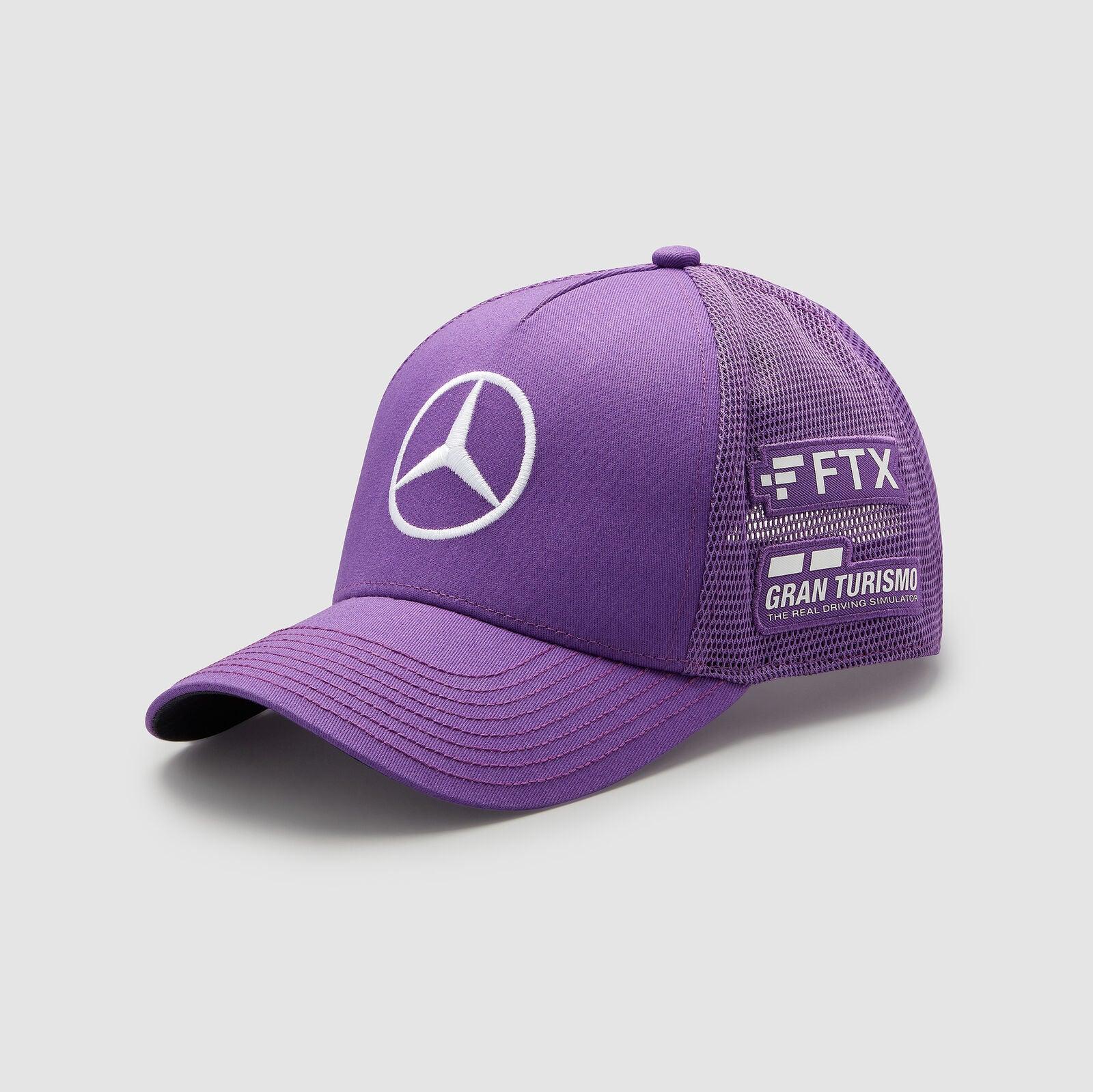 Mercedes-AMG Petronas Lewis Hamilton 2022 Team Trucker Cap - Rustle Racewears