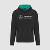 Mercedes-AMG Petronas Logo Hoodie Black - Rustle Racewears