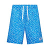 Mercedes Benz F1 Special Edition George Russell "No Diving" Miami GP Swim Shorts-Blue - Rustle Racewears
