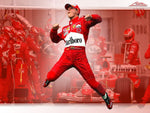 Michael Schumacher 2001 New Replica Race Suit Ferrari F1 - Rustle Racewears