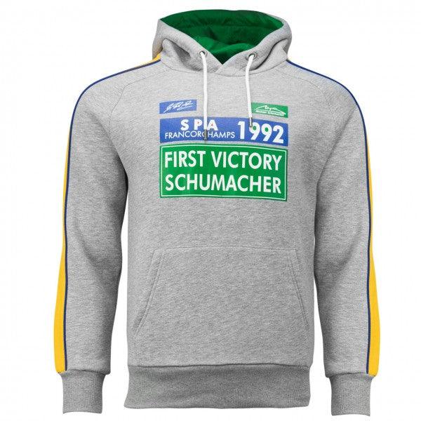 MICHAEL SCHUMACHER HOODIE FIRST GP VICTORY 1992 - Rustle Racewears