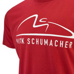 MICK SCHUMACHER T-SHIRT SPEED LOGO RED - Rustle Racewears