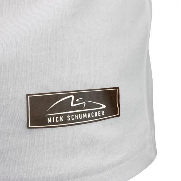 MICK SCHUMACHER T-SHIRT SPEED LOGO WHITE - Rustle Racewears