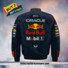 New Sergio Perez 2023 Oracle Redbull Race F1 Team Bomber Jacket™ - Rustle Racewears