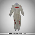 Official F1 ‘Grid Kids’ Race Suit Signed By Max Verstappen And Sergio Perez - Rustle Racewears
