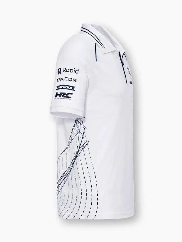 Scuderia AlphaTauri F1 2023 Men's Team Polo Shirt - Navy/White - Rustle Racewears