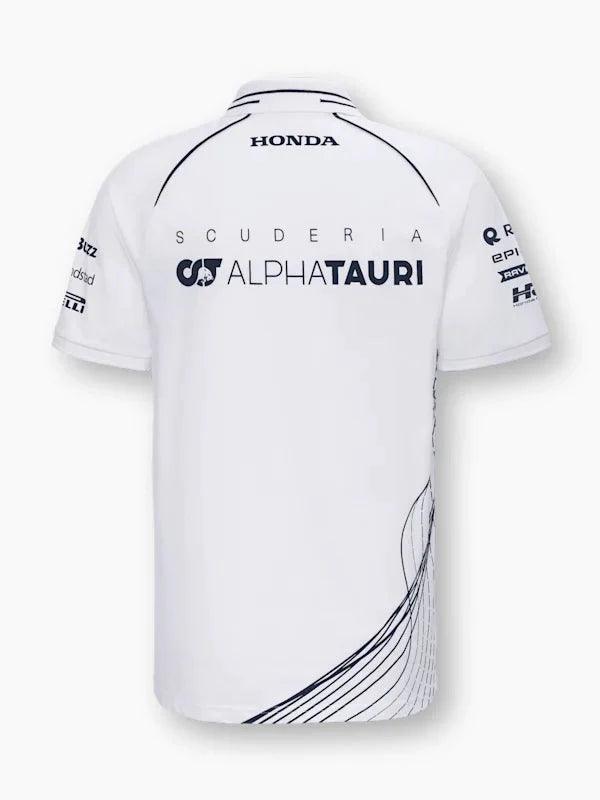 Scuderia AlphaTauri F1 2023 Men's Team Polo Shirt - Navy/White - Rustle Racewears