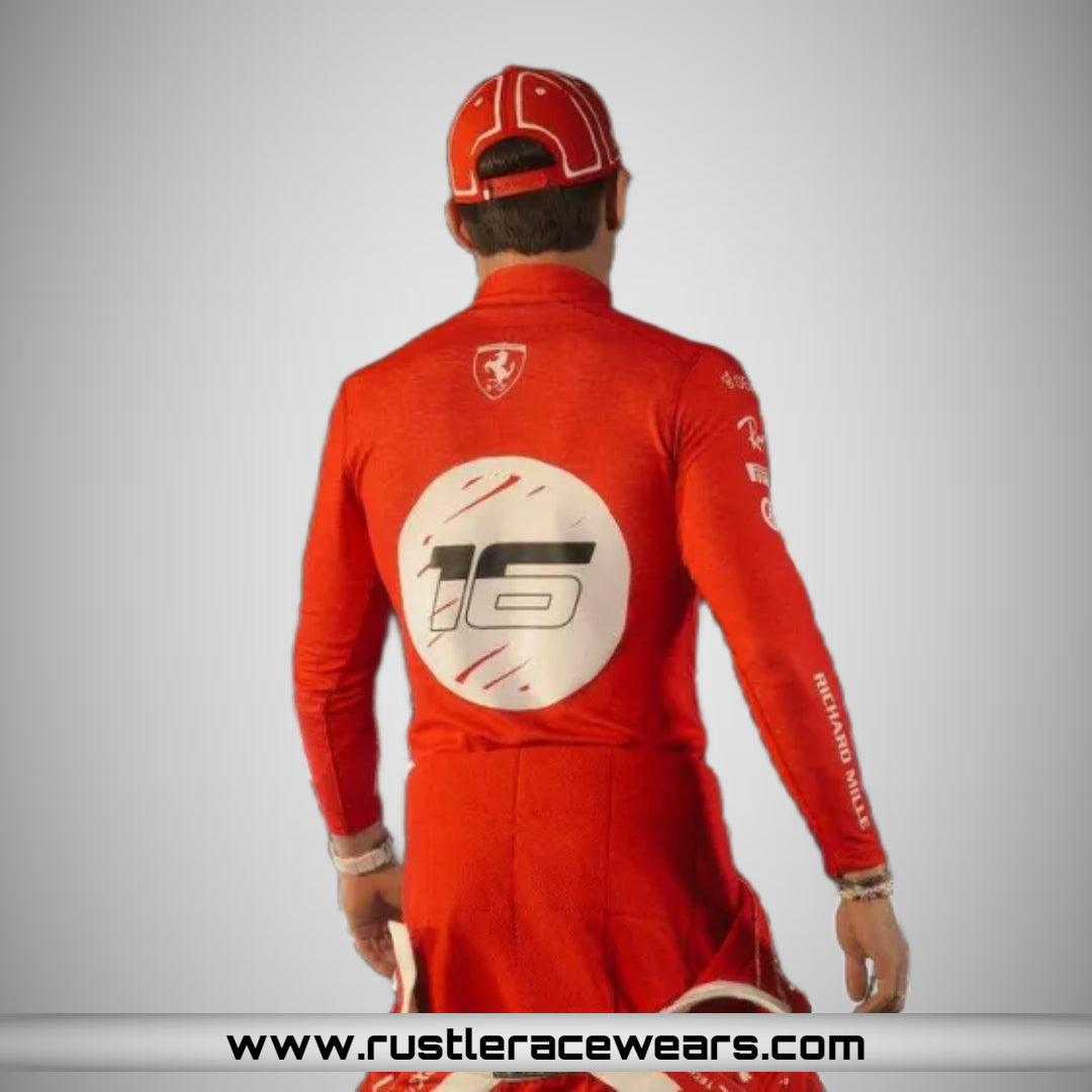 Scuderia Ferrari Race Suit Charles Leclerc & Carlos Sainz Jr. - 2023 Las Vegas GP Special Edition - Rustle Racewears
