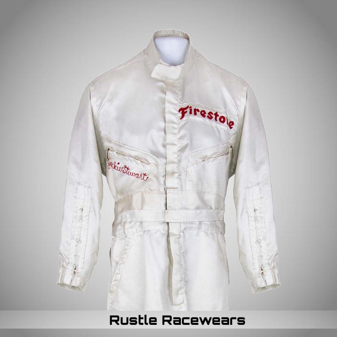 1966 Jackie Stewart Mecom Racing Indy 500 Suit - Rustle Racewears