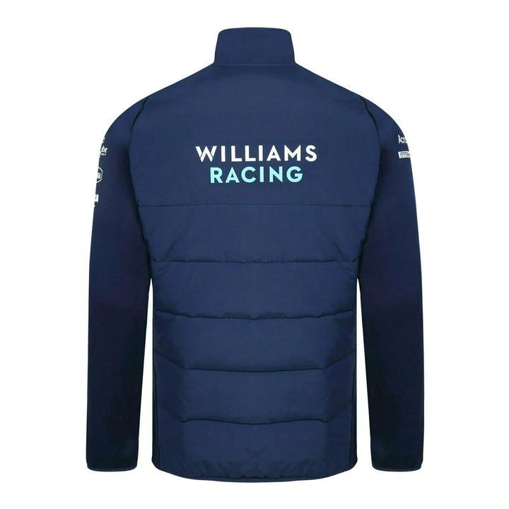 Williams Racing F1 2022 Men's Team Thermal Jacket-Blue - Rustle Racewears