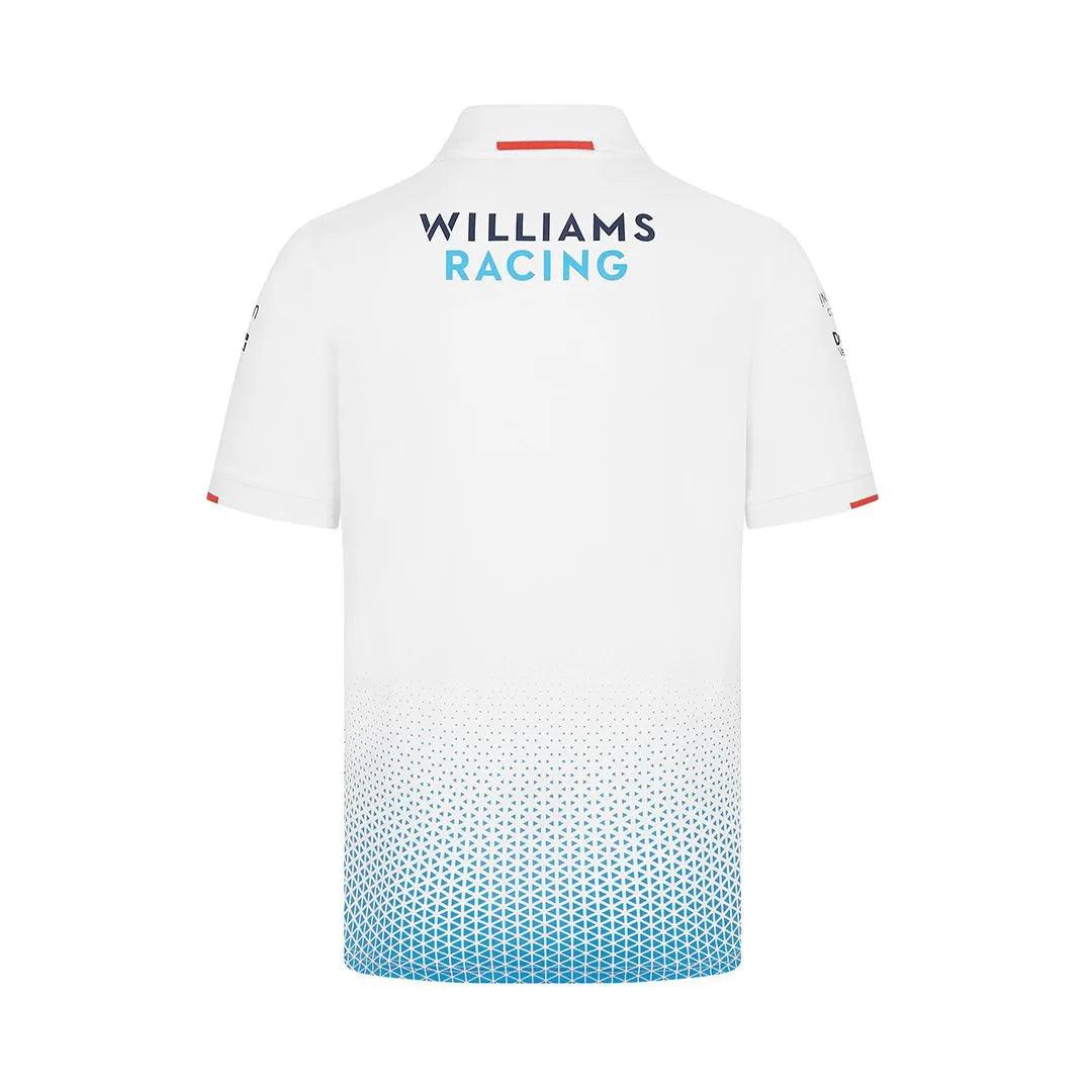 Williams Racing Mens Team Polo White - Rustle Racewears