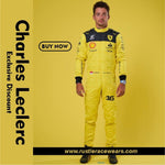 Charles Leclerc Ferrari's 75th anniversary Suit 2022 - Rustle Racewears