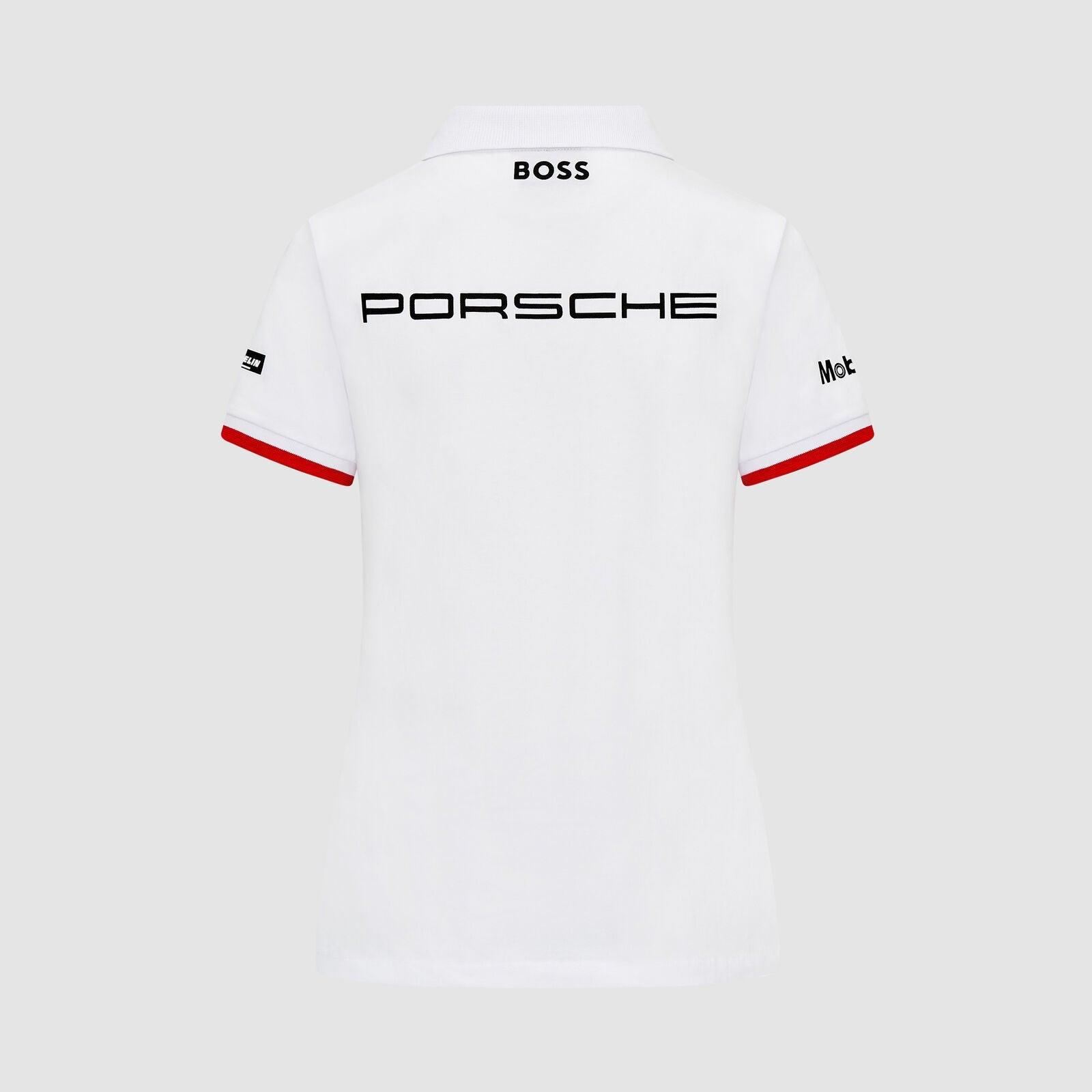 Porsche Motorsport Women's Team Polo White - Rustle Racewears