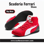 Scuderia Ferrari Racing Shoes Charles Leclerc - Rustle Racewears